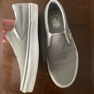 Vans solid grey
